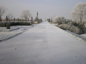 Bradford Heritage Undercliffe Cemetery snow